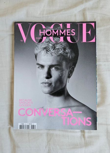 Vogue Hommes Cover Fall Winter 2021